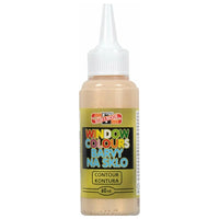 Koh-i-Noor contourpasta voor glas 60 ml, zwart of goud