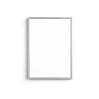 Aluminium lijst zilver met plexiglas ARTMiE, 1 cm breed – afbeelding 2
