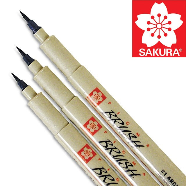 Sakura Pigma Brush brushpen – afbeelding 3