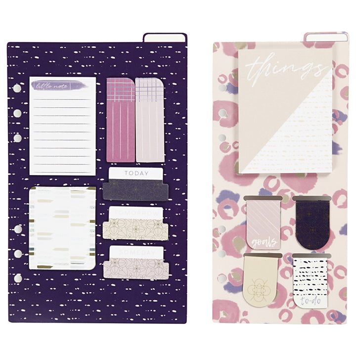 Creativ Company plannerset paars, 4 magnetische bladwijzers