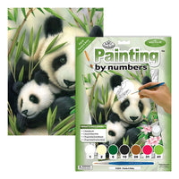 Royal & Langnickel schilderen op nummer Panda met jong A4