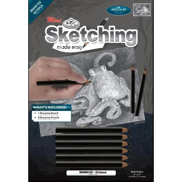 Royal & Langnickel schetsset A5 – Octopus