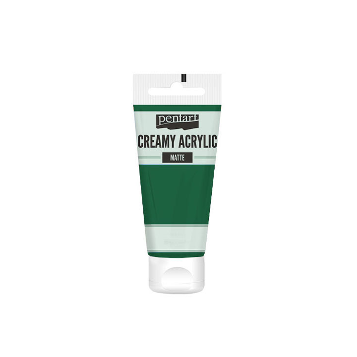 Pentart acrylverf romig mat 60 ml – afbeelding 2