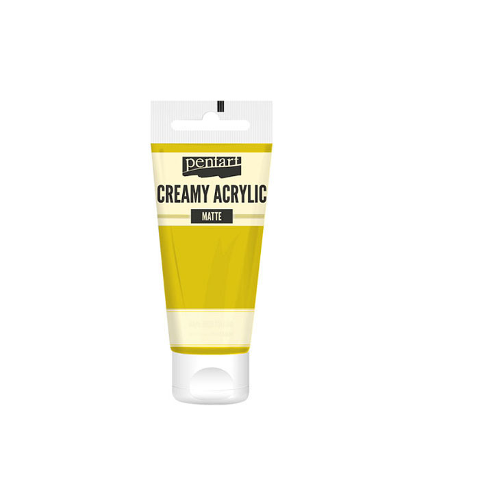 Pentart acrylverf romig mat 60 ml – afbeelding 4
