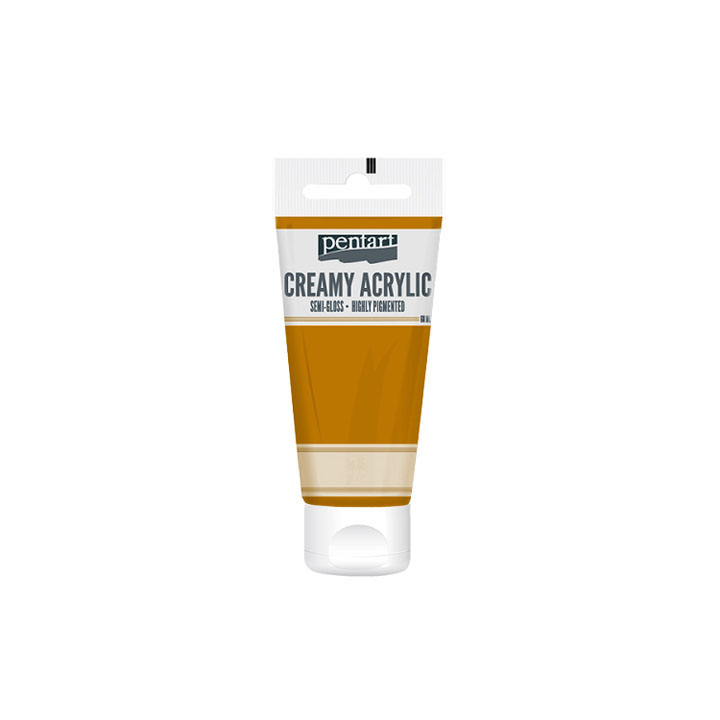 Pentart acrylverf romig zijdeglanzend 60 ml – afbeelding 2
