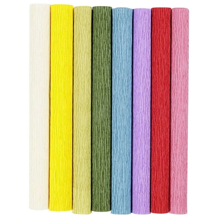 Creativ Company crêpepapier 25 × 60 cm, 8 stuks – afbeelding 4