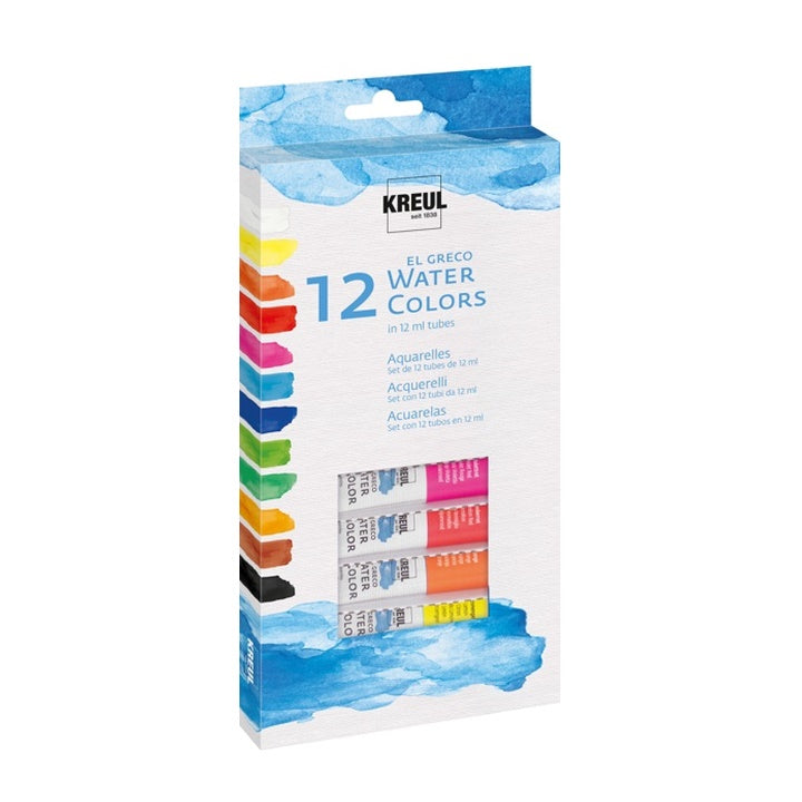 KREUL el Greco Watercolors / 12 x 12 ml