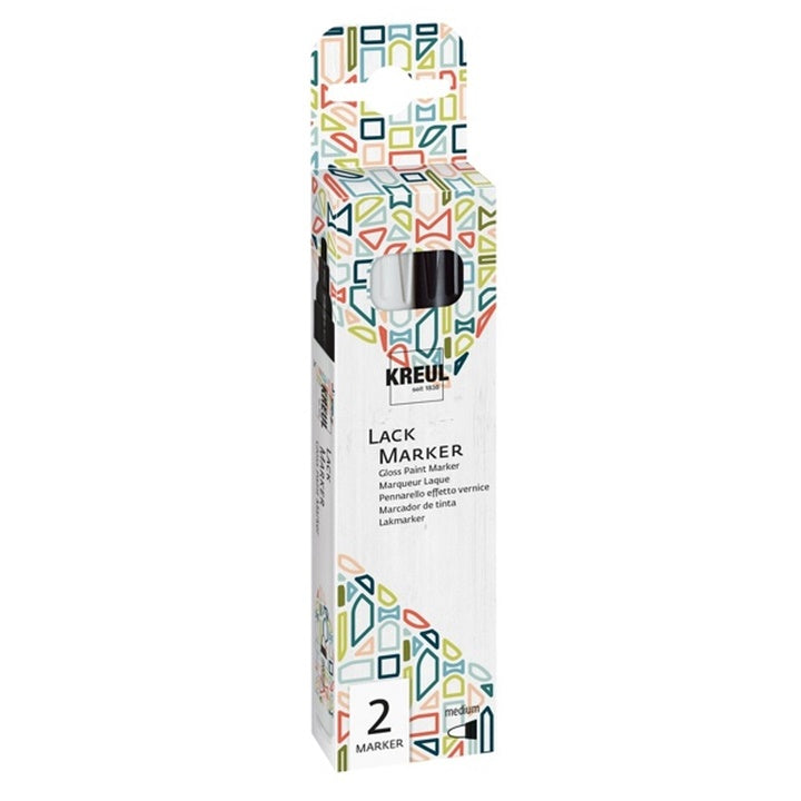 Kreul Gloss Paint Marker Set of 2 - Image 1
