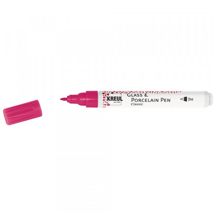 KREUL glas- en porseleinstift transparant 2–4 mm – afbeelding 4