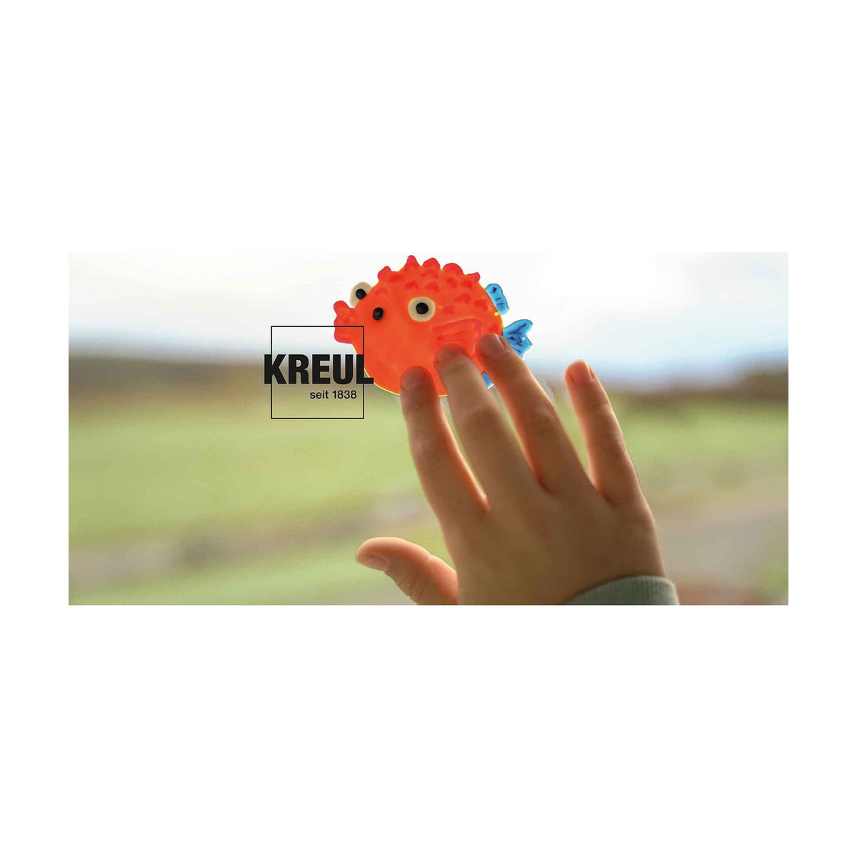 KREUL Magic Sea glasverfset, 7 kleuren (29 ml) – afbeelding 3