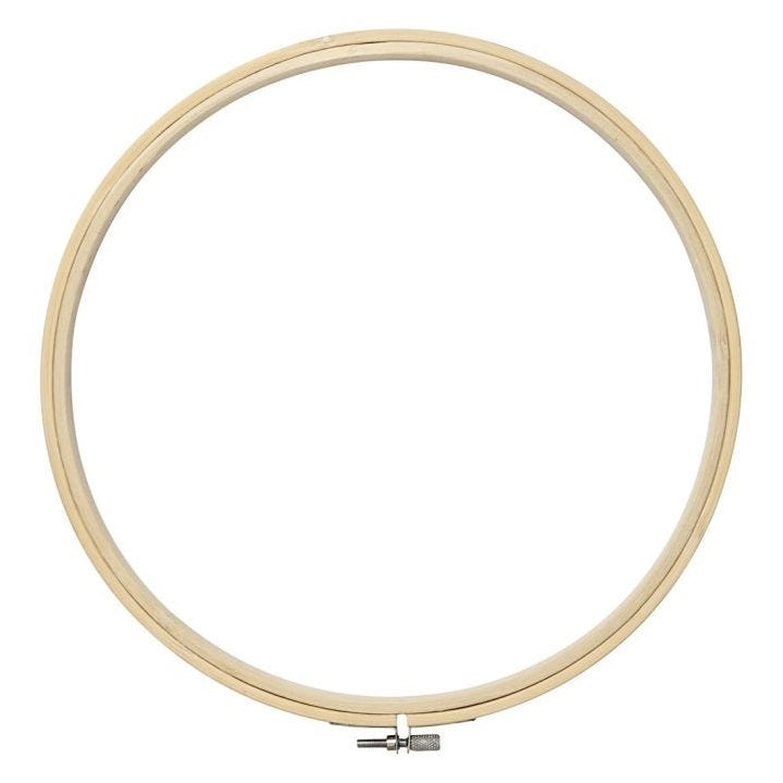 Borduurring Creativ Company van hout, Ø 10, 15 of 25 cm – afbeelding 4