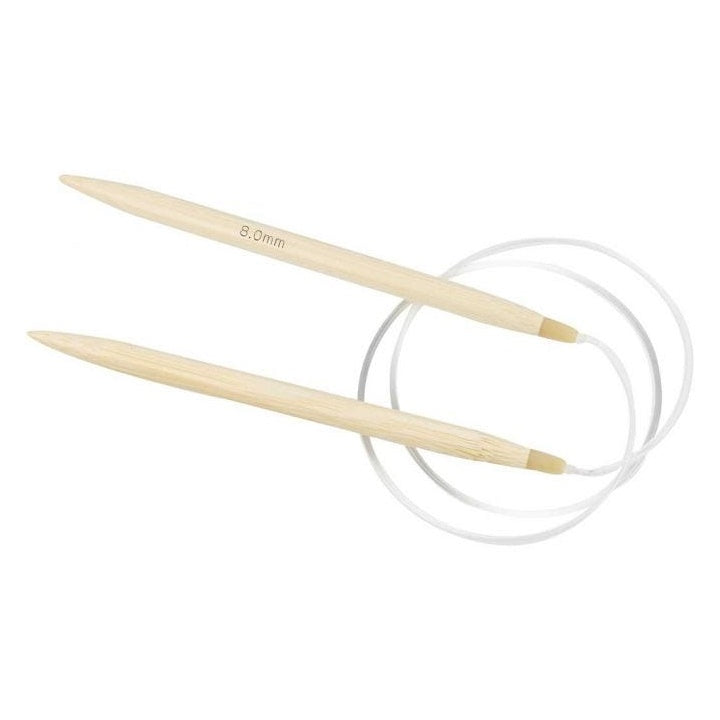 Creativ Company rondbreinaalden van bamboe, 80 cm – afbeelding 2