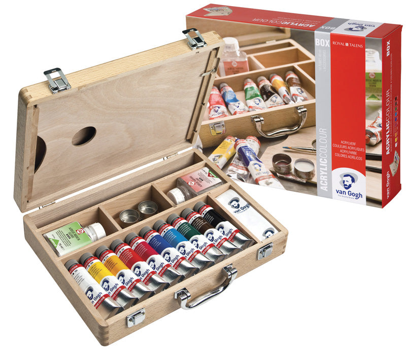 Van Gogh acrylverf kist Basic 10 × 40 ml