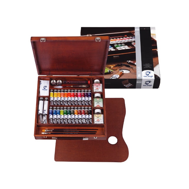 Van Gogh olieverf Expert Box – 24 × 20 ml en 2 × 60 ml