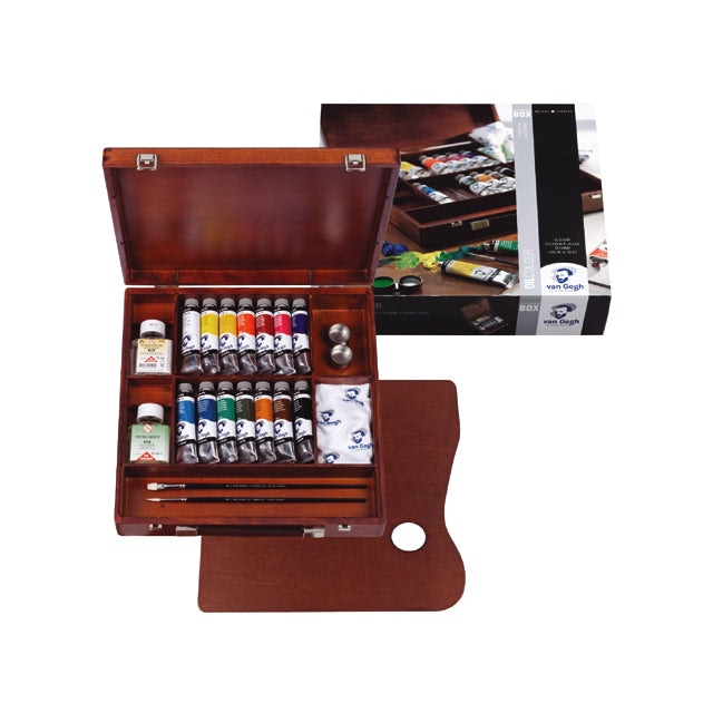 Van Gogh olieverf kist Inspiration Box 14 × 40 ml