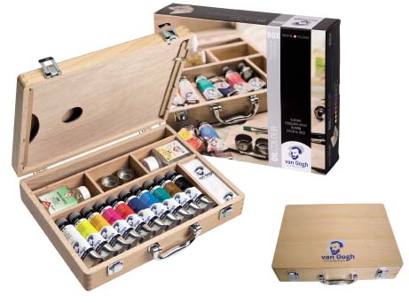 Van Gogh olieverf kist Basic 10 × 40 ml