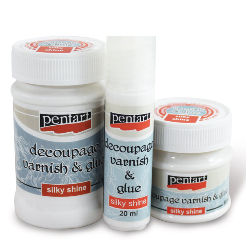 Pentart decoupagelijm en vernis glanzend 20–1000 ml – afbeelding 4
