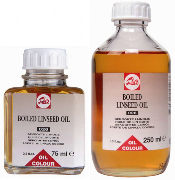 Royal Talens gekookte lijnolie (Boiled) 75 ml