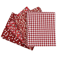 Creativ Company patchworkstof rood, 4 stuks 45 × 55 cm