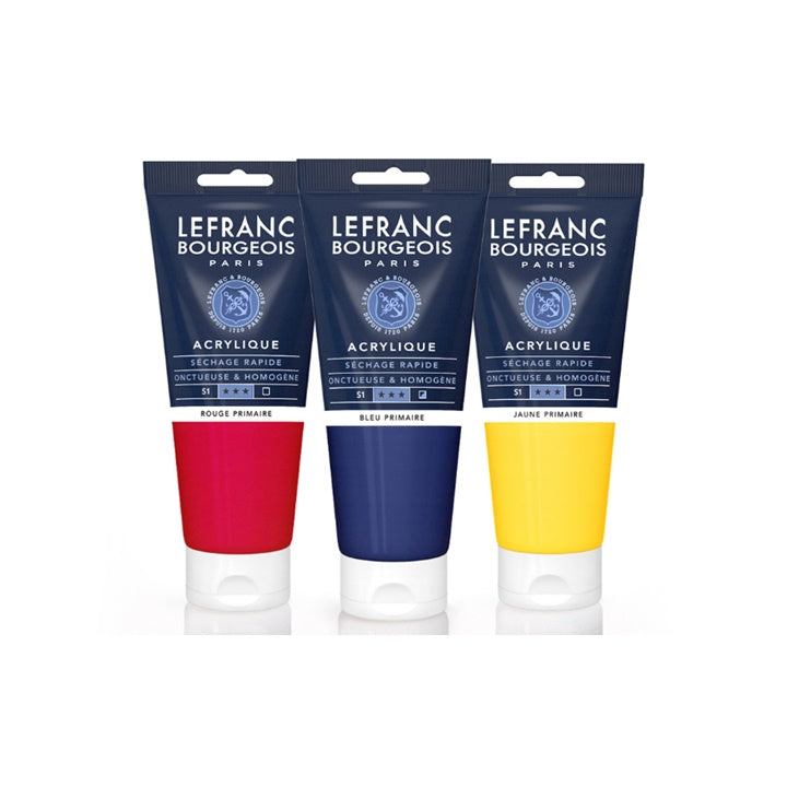 Lefranc & Bourgeois Acrylique Fine Acrylic Paint 200 ml – orange