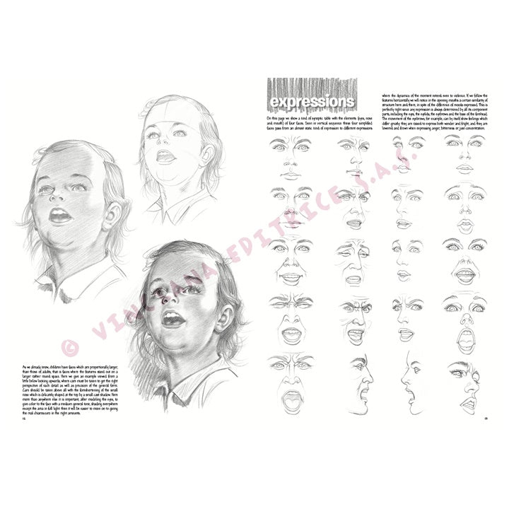 Tekenboek Leonardo Collection 03 Basis tekenen, 24,4 × 34,4 cm – afbeelding 2