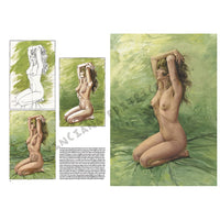 Tekenboek Leonardo Collection 08 Naakten, 24,4 × 34,4 cm – afbeelding 2