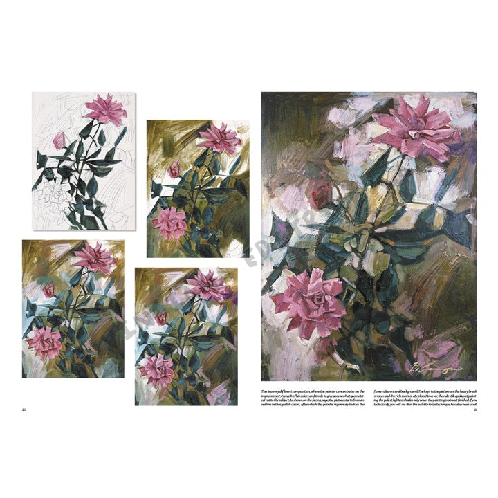 Leonardo Collection 21 tekenboek – Bloemen – afbeelding 5
