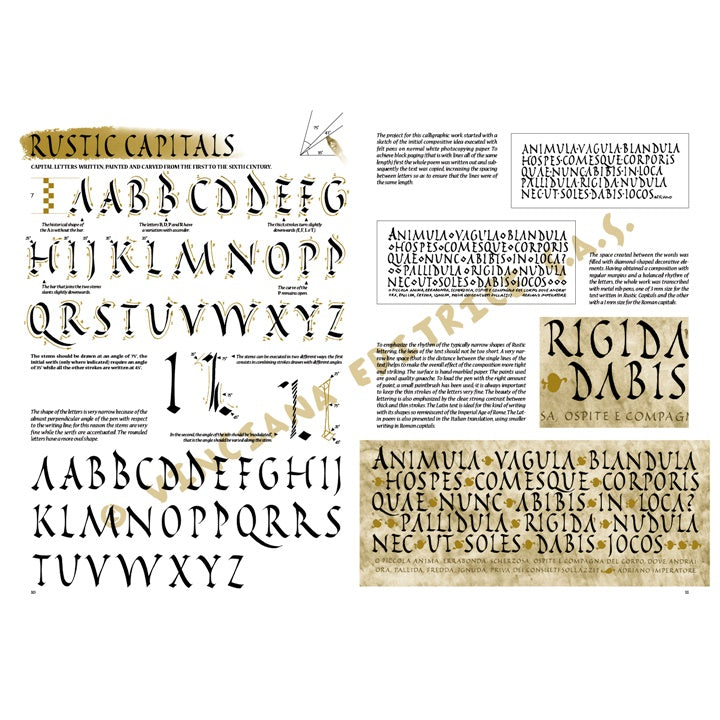 Kalligrafieboek Leonardo Collection 37, 24,4 × 34,4 cm – afbeelding 2