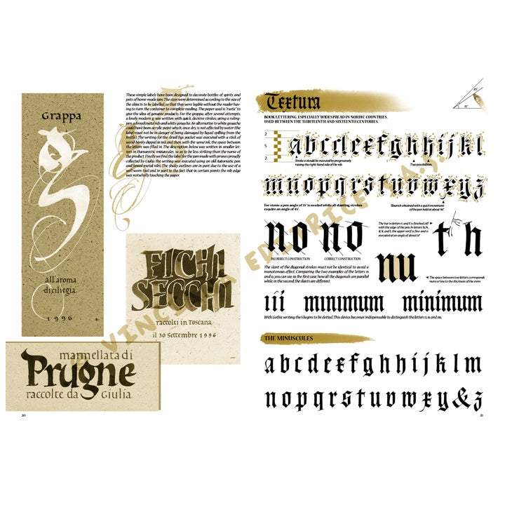 Kalligrafieboek Leonardo Collection 37, 24,4 × 34,4 cm – afbeelding 5