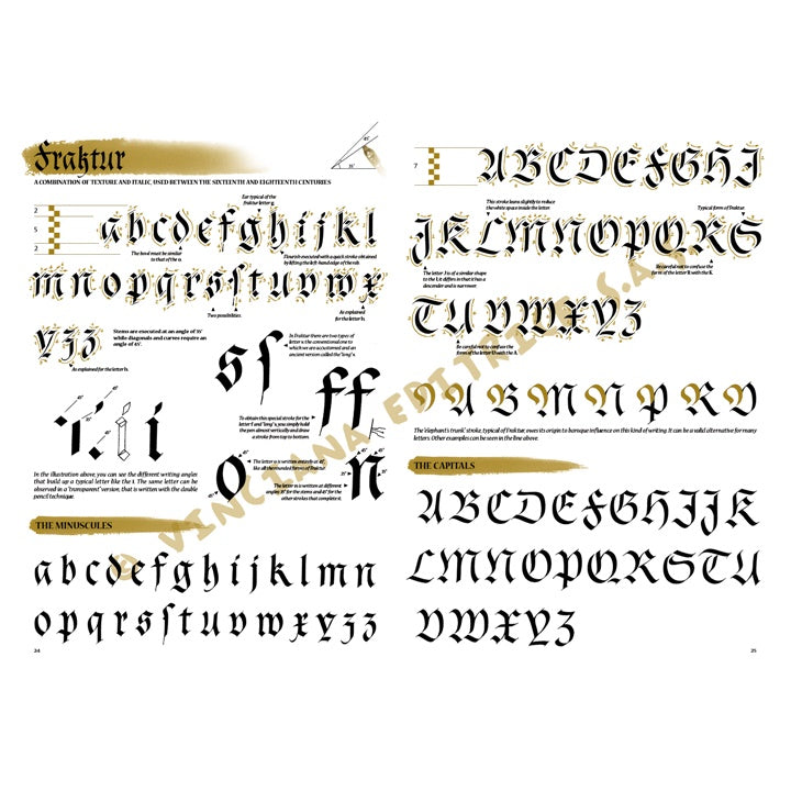 Kalligrafieboek Leonardo Collection 37, 24,4 × 34,4 cm – afbeelding 7