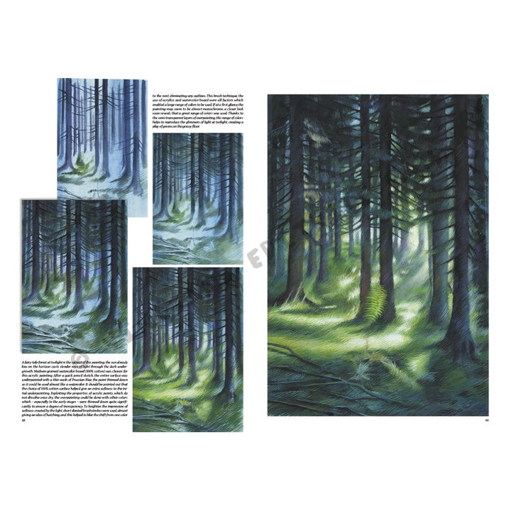 Leonardo Collection 45 tekenboek – Bomen en bladeren – afbeelding 4