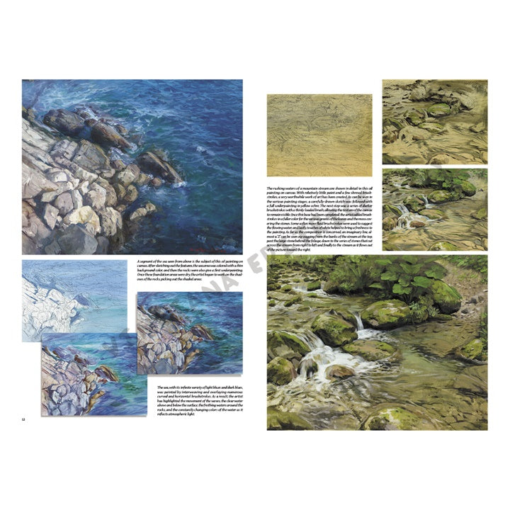 Boek Leonardo Collection 46 – Water schilderen, 24,4 × 34,4 cm – afbeelding 2