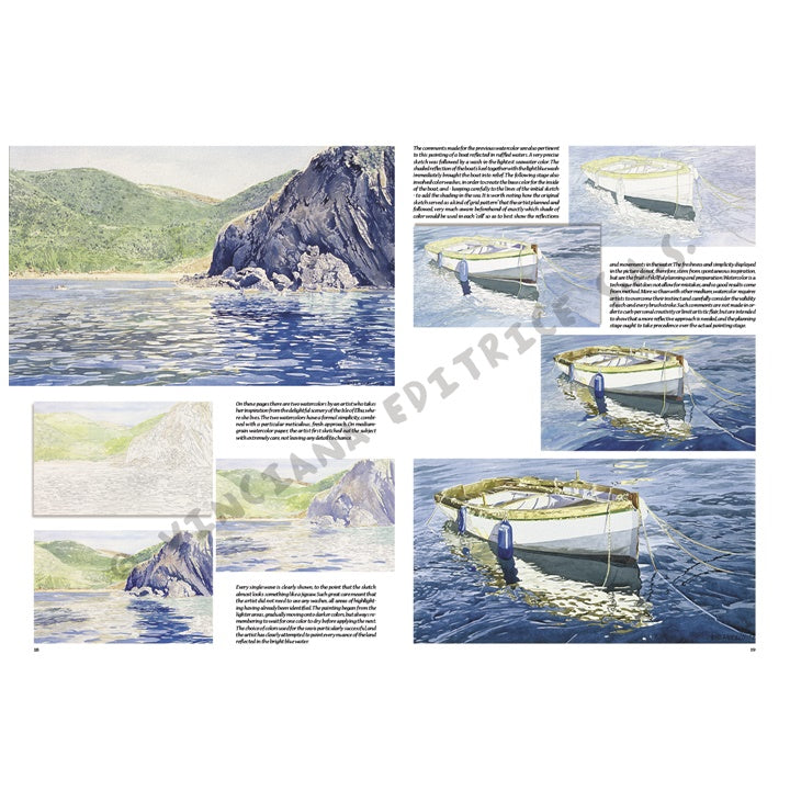 Boek Leonardo Collection 46 – Water schilderen, 24,4 × 34,4 cm – afbeelding 3