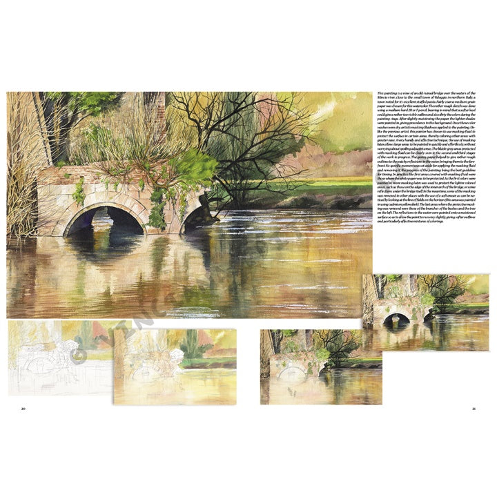 Boek Leonardo Collection 46 – Water schilderen, 24,4 × 34,4 cm – afbeelding 4