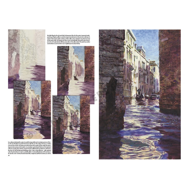 Boek Leonardo Collection 46 – Water schilderen, 24,4 × 34,4 cm – afbeelding 5