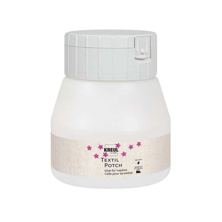 KREUL Textil Potch decoupagelijm voor textiel 150 / 250 ml – afbeelding 2