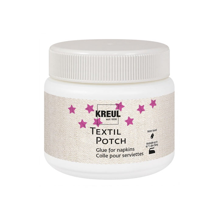 KREUL Textil Potch decoupagelijm voor textiel 150 / 250 ml