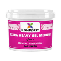 Kompozit gelmedium glanzend 300 ml en 1.000 ml