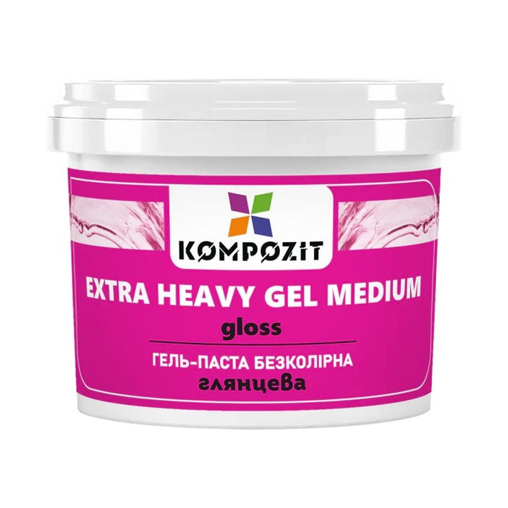 Kompozit gelmedium glanzend 300 ml en 1.000 ml