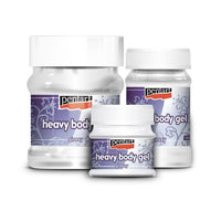 Pentart Heavy Body structuurgel glanzend transparant 50–230 ml