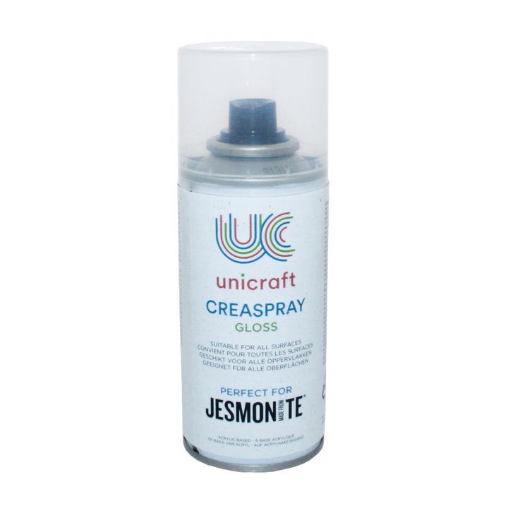 UNICRAFT Creaspray glanzende acrylvernis in spuitbus 150 ml