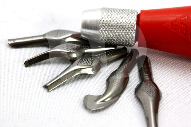 Linoleum Cutter with 5 Blades