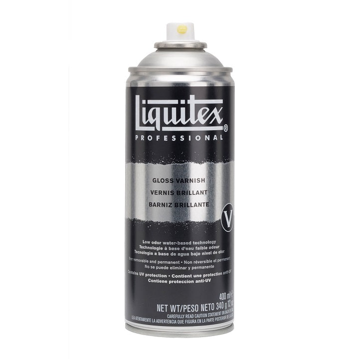 Liquitex vernis in spuitbus glanzend 400 ml