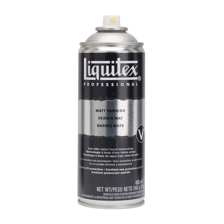 Liquitex vernis in spuitbus mat 400 ml