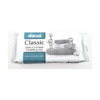 Luchtdrogende klei DARWI 1000 g, wit
