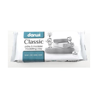 Luchtdrogende klei DARWI 500 g, wit