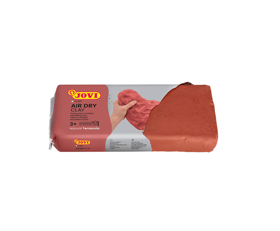 Luchtdrogende klei JOVI 250 g, bruin