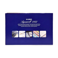 LUKAS Aquarell 1862 aquarelverfset, 70 halve napjes in doos