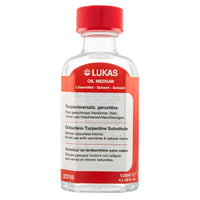 LUKAS geurloos oplosmiddel voor olieverf 125 ml en 1.000 ml