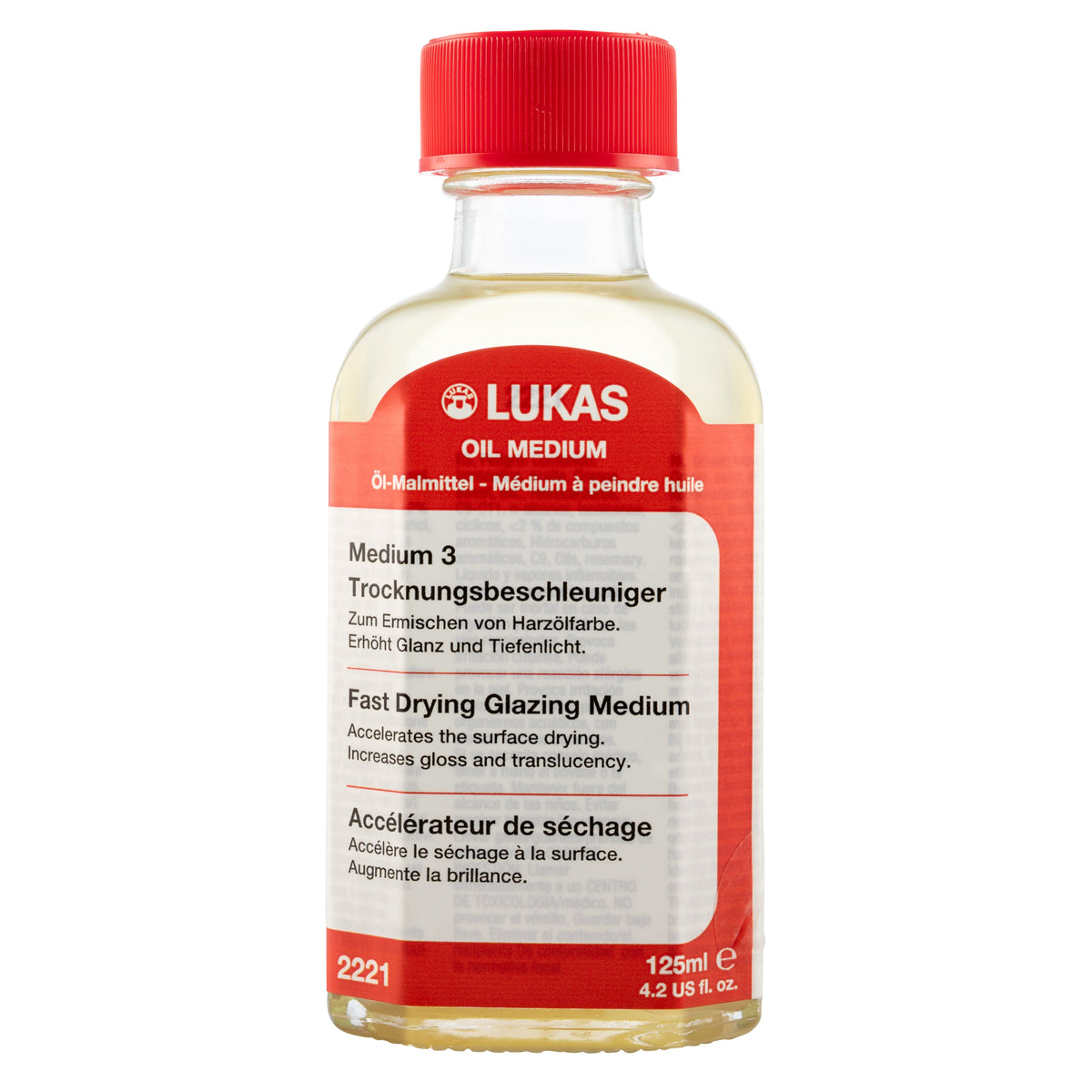 LUKAS Medium 3 schildermedium voor olieverf 125 ml